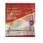 0.5 MTR FAST CAT6+ PATCH CORD GREY KUWES
