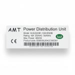 AMT 10-WAY UK PDU WITH 16A INDUSTRIAL PLUG