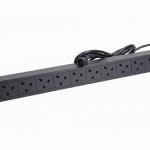 AMT 10-WAY UK PDU WITH C14 PLUG