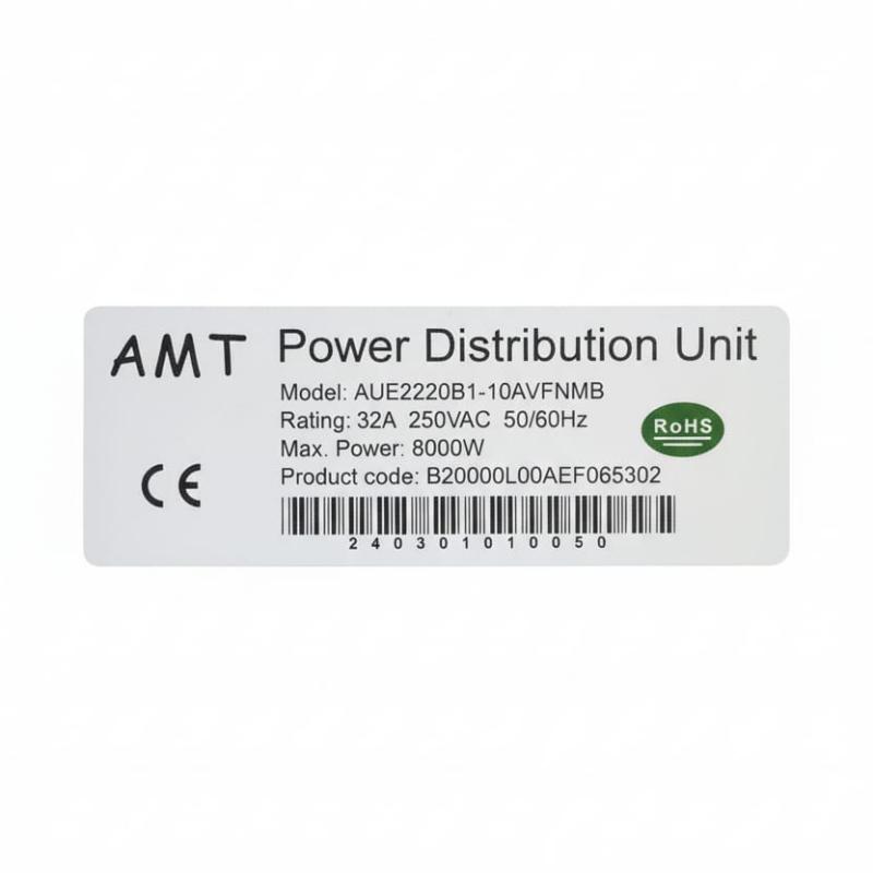 AMT 10-WAY UK PDU WITH C14 PLUG