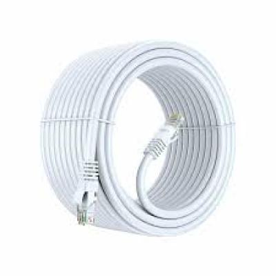 15.0 MTR CAT6 UTP PATCH CORD WHITE JE- FULL COPPER