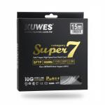 KUWES Super 7 S/FTP LAN Patch Cord 15 MTR GREY