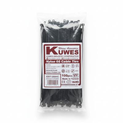KUWES Nylon Cable Ties 3.6mm × 203mm