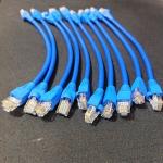 0.2 MTR CAT6 PATCH CORD UTP 24AWG- FULL COPPER 50 MICRON CONNECTOR JE BRAND