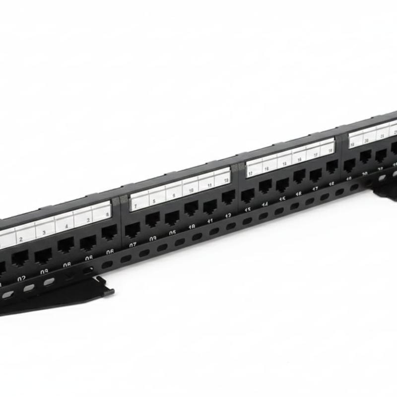 Kuwes 24-Port Cat6A 10G Patch Panel