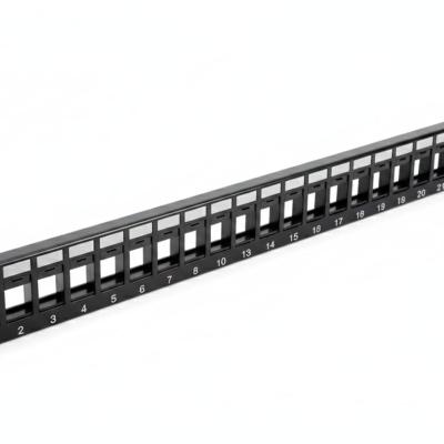 KUWES 24-port UTP unloaded patch panel