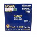 KUWES 100 MTR CAT6A UTP CABLE GREY