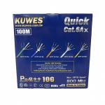KUWES 100 MTR CAT6A UTP CABLE GREY