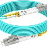 KUWES 5 MTR LC–LC 50/125μm Duplex MM Fiber Patch Cord LSZH