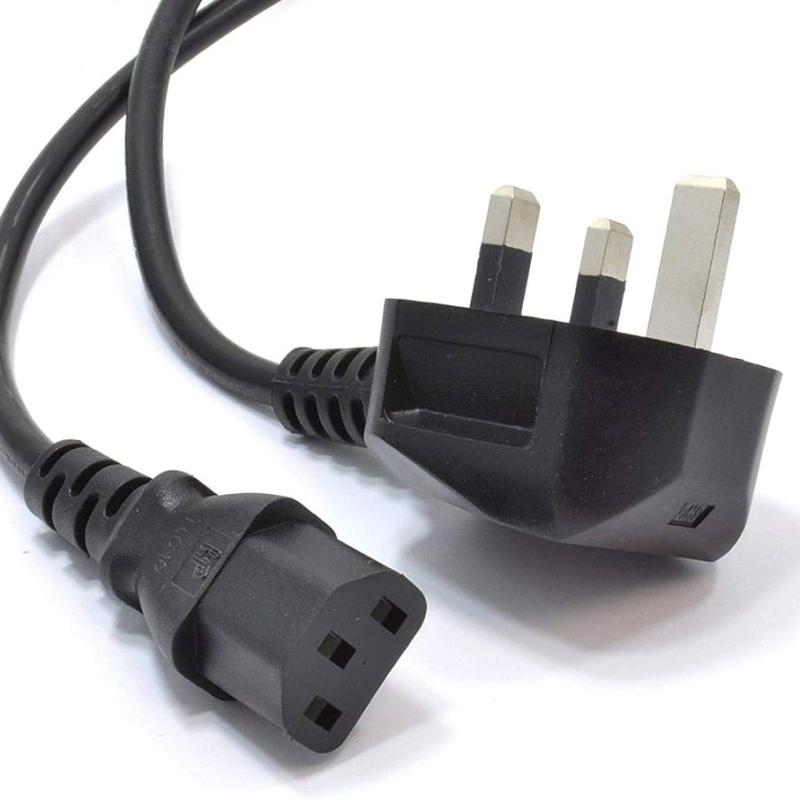 AMT 5 MTR POWER CABLE 3 PIN UK TO C13 CABLE 1.0 mm² FULL COPPER