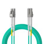 KUWES 3 MTR LC–LC 50/125μm Duplex MM Fiber Patch Cord LSZH