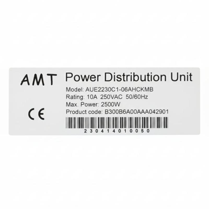 AMT 6 WAY UPS TYPE PDU C13-C14