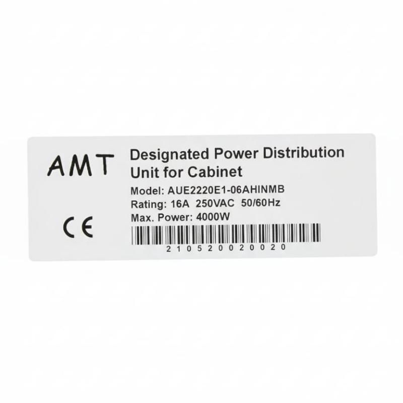AMT 6 WAY UPS TYPE PDU C19-C20