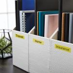 Dymo Tape 12mm x 7m Black on Yellow