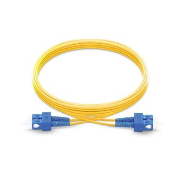 KUWES 3 MTR SC–SC 9/125μm Duplex SM Fiber Patch Cord LSZH