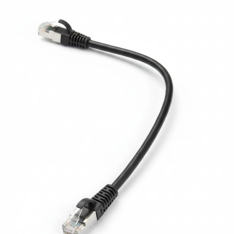 0.2 MTR CAT6A SFTP PATCH CORD JE