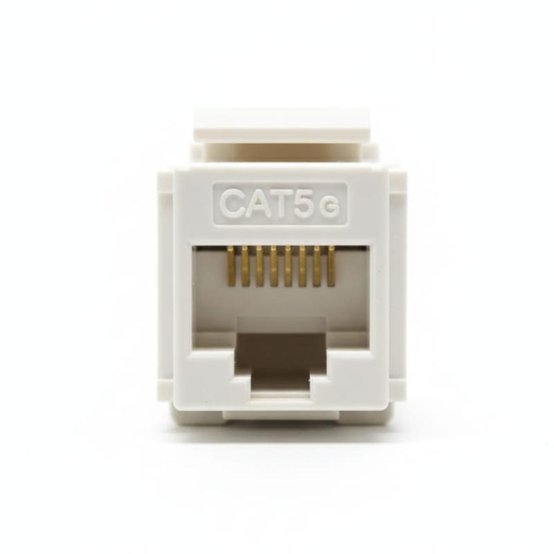 RJ45 CAT5E KEYSTONE JACK JE