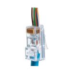 KUWES EZ RJ45 PASSTHROUGH CAT6 CONNECTORS (PACK OF 25PCS)