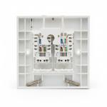 JE Dual Port Cat6 Fixed Type Face Plate