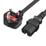 AMT 3 MTR POWER CABLE 3 PIN UK TO C15 CABLE 1.5 mm² FULL COPPER