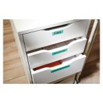 Dymo Tape 12mm x 7m Black on Green