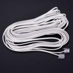 AMT Handmade Telephone Landline Extension Cord RJ-11 6P4C Plugs