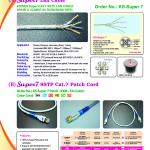 KUWES Super 7 S/FTP LAN Patch Cord 1 MTR Grey