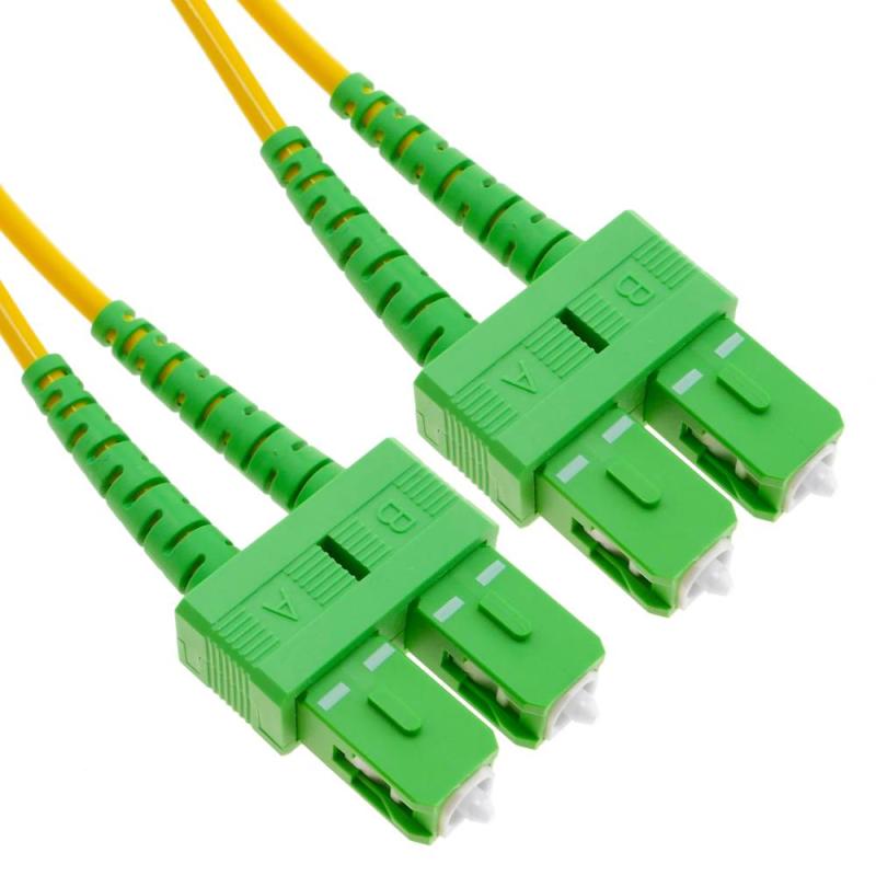KUWES SC/APC to SC/APC Duplex Fiber Optic Patch Cord – 5M