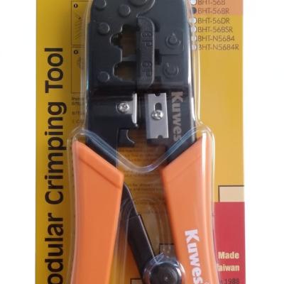 Kuwes Professional Crimper for RJ45 / RJ12 / RJ11 Modular Connectors