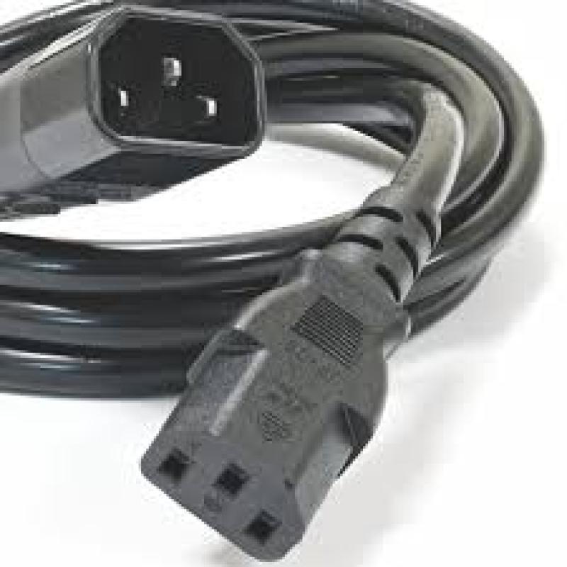 AMT 3 MTR POWER CABLE C13-C14 CABLE 1.5 mm² FULL COPPER