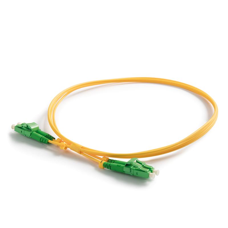 KUWES LC/APC to LC/APC Duplex Fiber Optic Patch Cord – 1M