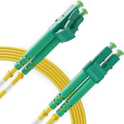 KUWES LC/APC to LC/APC Duplex Fiber Optic Patch Cord – 5M