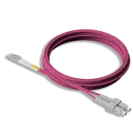 KUWES 3 MTR LC–SC 50/125μm Duplex MM Fiber Patch Cord LSZH
