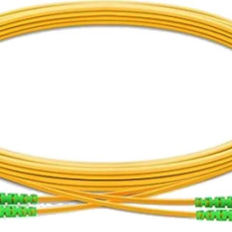 KUWES SC/APC to SC/APC Duplex Fiber Optic Patch Cord – 5M