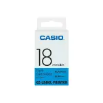 Casio 18mm Black on Blue Label Tape