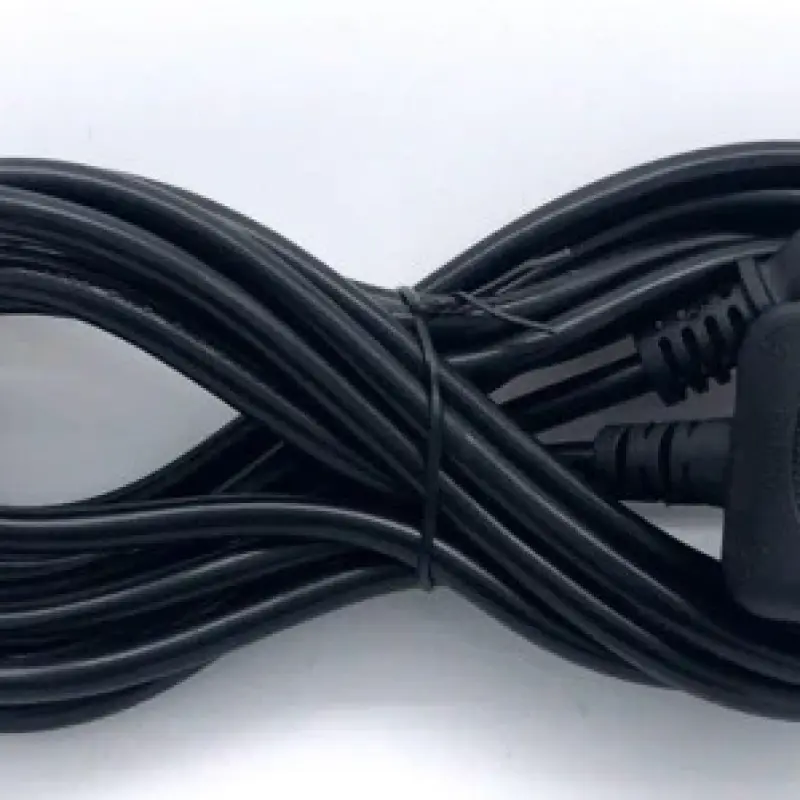 AMT 5 MTR POWER CABLE 3 PIN UK TO C13 CABLE 1.0 mm² FULL COPPER