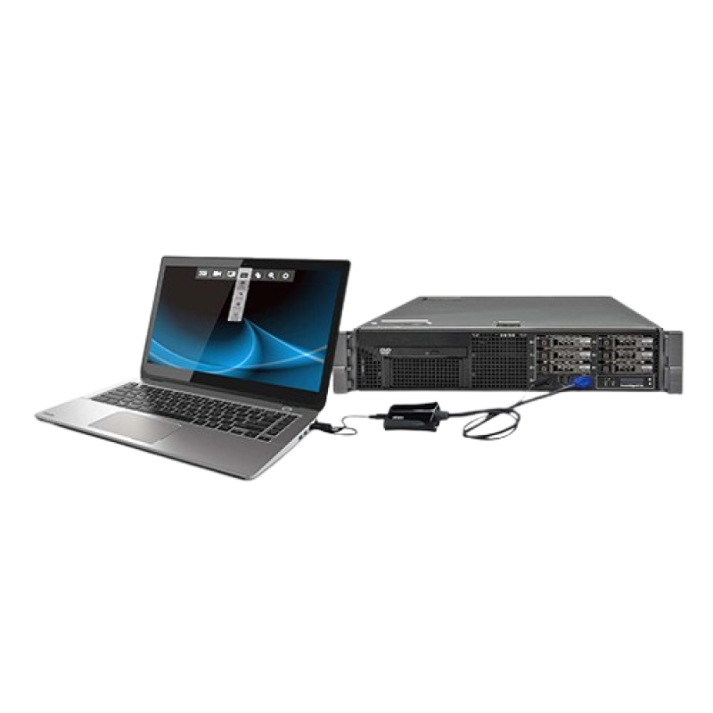Aten Laptop USB KVM Console Crash Cart Adapter