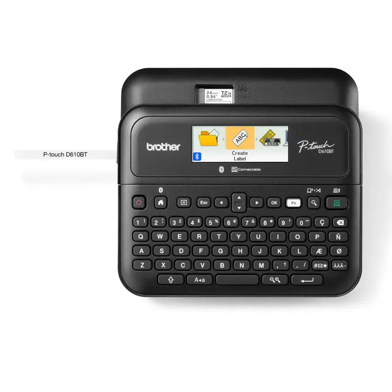 Brother P-touch D610BT Professional Label Printer