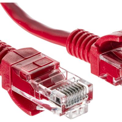 3 MTR CAT5E UTP PATCH CORD RED JE- FULL COPPER