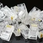 RJ45 CAT6 CONNCTORS JE (PACK OF 50PCS)