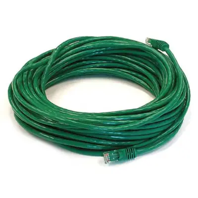 10 MTR CAT5E UTP PATCH CORD GREEN JE- FULL COPPER