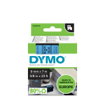 Dymo D1 40916 Labeling Tape – 9mm x 7m – Black on Blue Durable Label Tape for Label Manager Printers