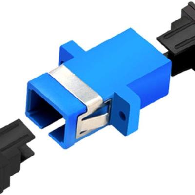 SC Simplex Single-Mode Fiber Adapter (Coupler)