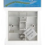 JE SINGLE PORT RJ45 FACE PLATE