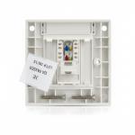 JE Single Port Cat6 Fixed Type Face Plate