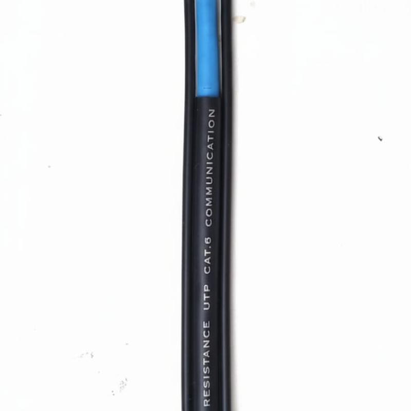 KUWES Lift, Elevator Communication UTP CAT.6 CABLE + STEEL WIRE SUPPORT 24 AWG