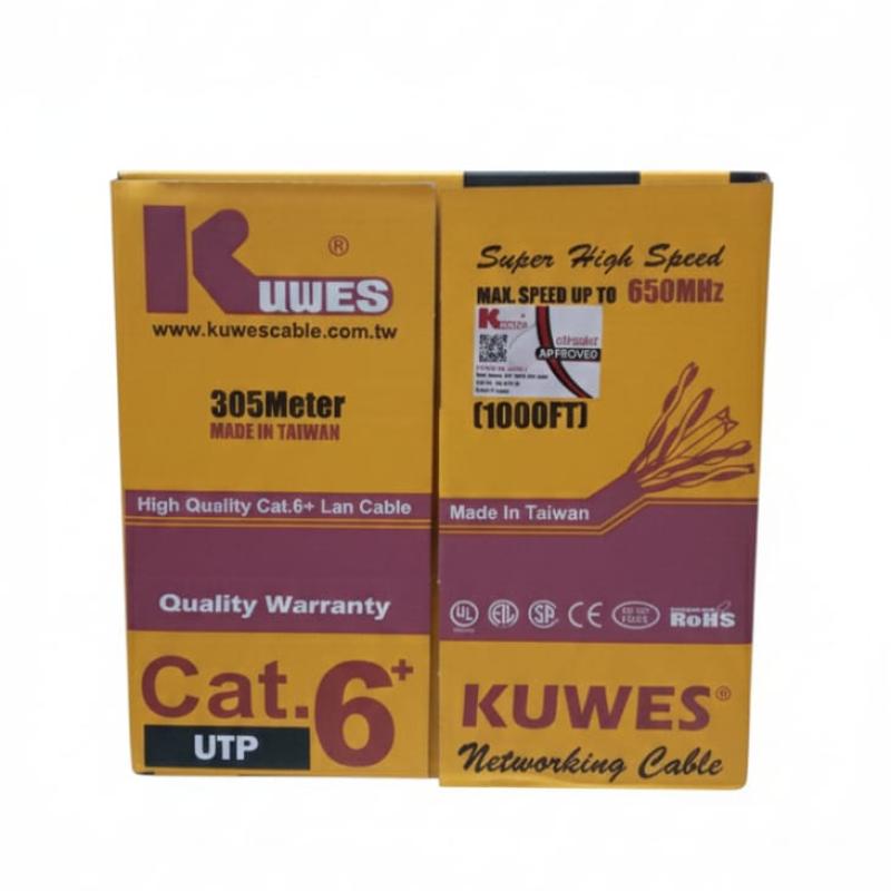 KUWES UTP CAT6 23 AWG 305 MTR KUWES