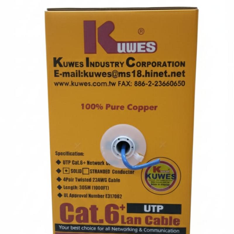 KUWES UTP CAT6 23 AWG 305 MTR KUWES