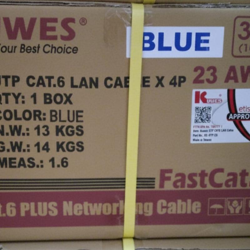 KUWES UTP CAT6 23 AWG 305 MTR KUWES