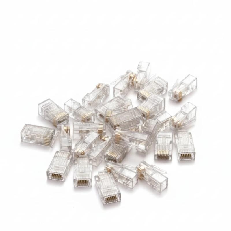 RJ45 CAT6 CONNCTORS JE (PACK OF 50PCS)
